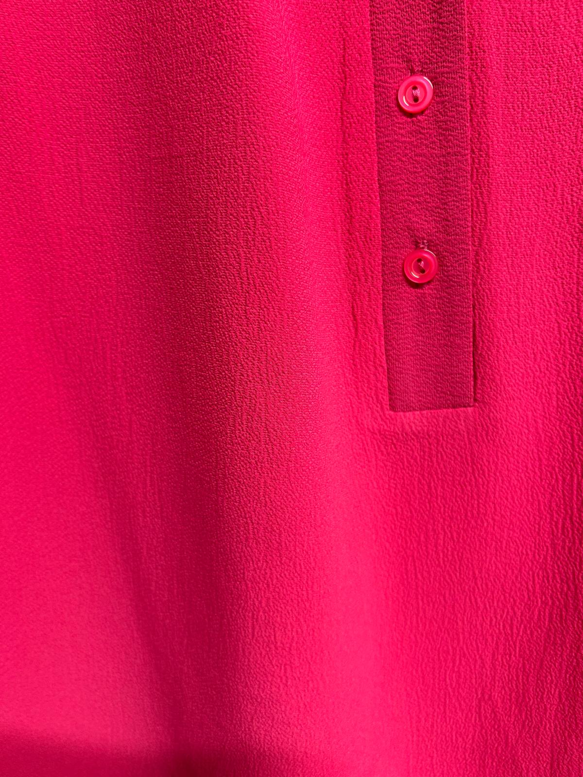 Sleeveless Shirt - FUSHIA